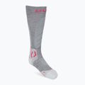 Dámské lyžařské ponožky UYN Ski Touring silver/fuchsia