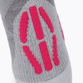 Dámské lyžařské ponožky UYN Ski Touring silver/fuchsia 3