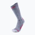 Dámské lyžařské ponožky UYN Ski Touring silver/fuchsia 5