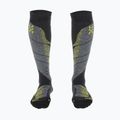 Pánské lyžařské ponožky UYN Ski All Mountain anthracite melange / yellow