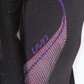 Dámská termální mikina UYN Evolutyon UW Shirt Turtle Neck anthracite melange/raspberry/purple 3