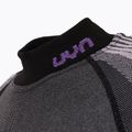 Dámská termální mikina UYN Evolutyon UW Shirt Turtle Neck anthracite melange/raspberry/purple 4