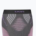 Dámské termoaktivní kalhoty UYN Evolutyon UW Medium anthracite melange/raspberry/purple 3