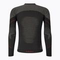 Pánská termoakční mikina UYN Evolutyon Comfort UW Shirt charcoal/white/red 2