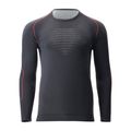 Pánská termoakční mikina UYN Evolutyon Comfort UW Shirt charcoal/white/red 4