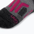 Dámské lyžařské ponožky UYN Ski Merino light grey/pink 5