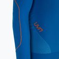 Pánská termoakční mikina UYN Evolutyon UW Shirt blue/blue/orange shiny 3