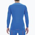 Pánská termoakční mikina UYN Evolutyon UW Shirt blue/blue/orange shiny 5