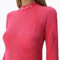 Dámská termoakční mikina UYN Elevation Biomorph LS Turtle Neck pink yarrow 5