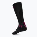 Dámské lyžařské ponožky UYN Ski Touring One Bio black/pink yarrow 2