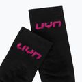 Dámské lyžařské ponožky UYN Ski Touring One Bio black/pink yarrow 4