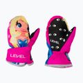 Dětské snowboardové rukavice Level Animal Mitt zlaté 4174