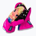 Dětské snowboardové rukavice Level Animal Mitt zlaté 4174