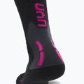 Dámské lyžařské ponožky UYN Ski One Alpine Merino black/pink 7