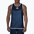 Pánské oboustranné tílko Leone Double Face Boxing Singlet modrá/červená AB214