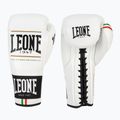Boxerské rukavice LEONE 1947 Shock Plus white