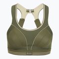 Sportovní podprsenka Shock Absorber Ultimate Run Bra khaki
