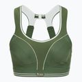 Sportovní podprsenka Shock Absorber Ultimate Run Bra greyish green