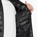 Pánská bunda  EA7 Emporio Armani Train Core ID Down Light Hoodie black/gold logo 5