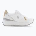 Dámské boty U.S. Polo Assn. BAYLE003C white/gold 8
