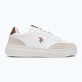Pánské boty U.S. Polo Assn. CODY003B white/light brown 2