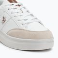 Pánské boty U.S. Polo Assn. CODY003B white/light brown 7