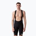 Cyklistické kraťasy pánské Alé Agonista Plus Bibshort černo-bílé L20150467