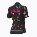 Dámský cyklistický dres Alé Maglia Donna MC Butterfly černý L21169401 2