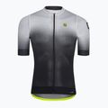 Pánský cyklistický dres Alé Gradient black/white L22144400