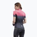 Dámský cyklistický dres Alé Gradient černo-oranžový L22175529 2