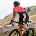 Dámský cyklistický dres Alé Gradient černo-oranžový L22175529 5