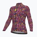 Dámská cyklistická mikina Alé Flowery LS Jersey rosa/pink