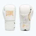 Boxerské rukavice LEONE 1947 Idol white/gold
