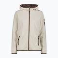 Dámská trekingová mikina CMP 34H6376 Fix Hood cream/off white
