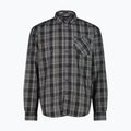 Pánská košile CMP 30T9927 anthracite/vanilla/grey