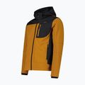 Pánská softshellová bunda CMP 3A01787N Zip Hood caramel/antracite 3