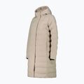 Dámský zateplený kabát CMP 35K3676 Coat Fix Hood kaki 3