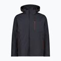 Pánská zateplená bunda CMP 36Z2257D Zip Hood Detachable Inn antracite