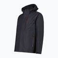 Pánská zateplená bunda CMP 36Z2257D Zip Hood Detachable Inn antracite 3