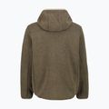 Pánský zateplený kabát CMP 36K2247 Fix Hood Parka teak mel 2