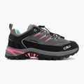 Dětské trekové boty CMP Rigel 2.0 Low Waterproof grey/acquarius/pink fluo 2