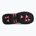 Dětské trekové boty CMP Rigel 2.0 Low Waterproof grey/acquarius/pink fluo 4