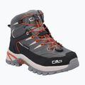 Dětské trekové boty CMP Rigel 2.0 Mid Waterproof grey/brick