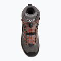 Dětské trekové boty CMP Rigel 2.0 Mid Waterproof grey/brick 5