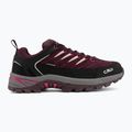 Dětské trekové boty CMP Rigel 2.0 Low Waterproof black berry/amaranto 2