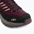 Dětské trekové boty CMP Rigel 2.0 Low Waterproof black berry/amaranto 7