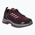 Dětské trekové boty CMP Rigel 2.0 Low Waterproof black berry/amaranto