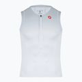 Pánský cyklistický dres Castelli Free Speed 3 white/silver gray