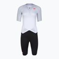 Dámská cyklistická kombinéza Castelli Free Sanremo 3 SS in white/black