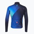 Pánské cyklistické tričko Longsleeve  Castelli Amplify thermal belgian blue/azzurro italia/pool blue 2